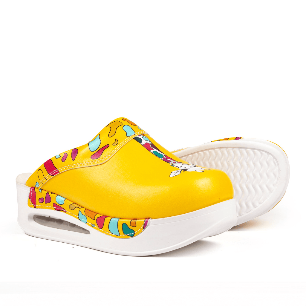 Zoccoli Sanitari in pelle Morbidelle Giraffa - Westrose SRL - Abbigliamento da Lavoro Personalizzato